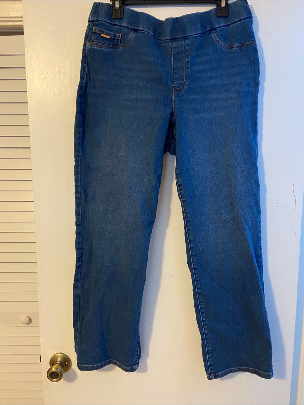 Nine West Women’s Straight-Leg Blue Jeans